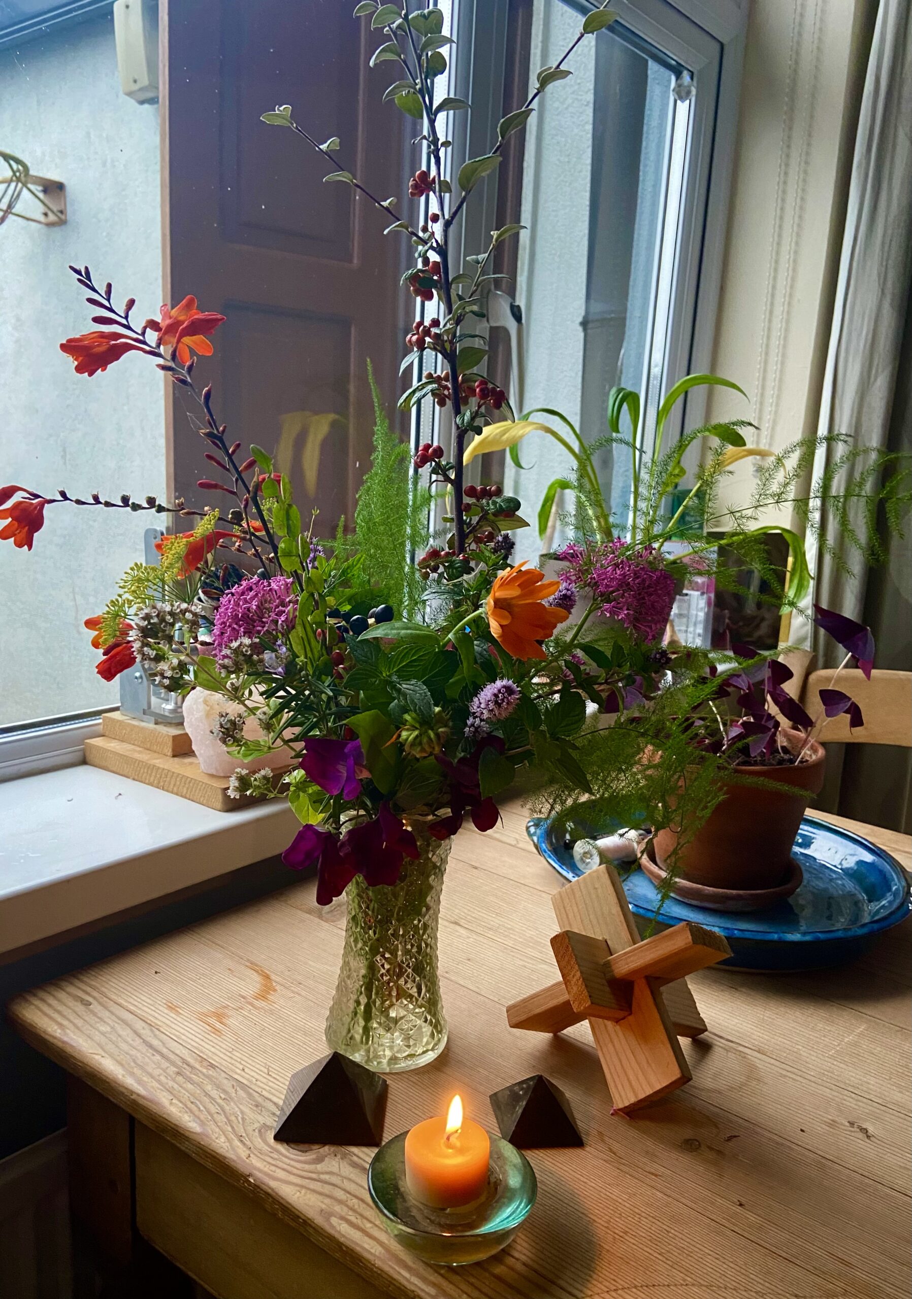 Autumn equinox flowers - Laura, Ireland