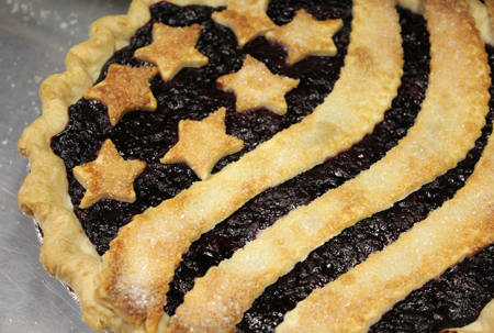 pie, 4th of July pie