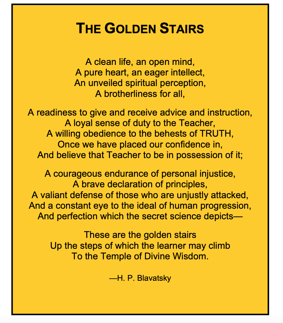 Golden Stairs to the Temple of Learning (1)