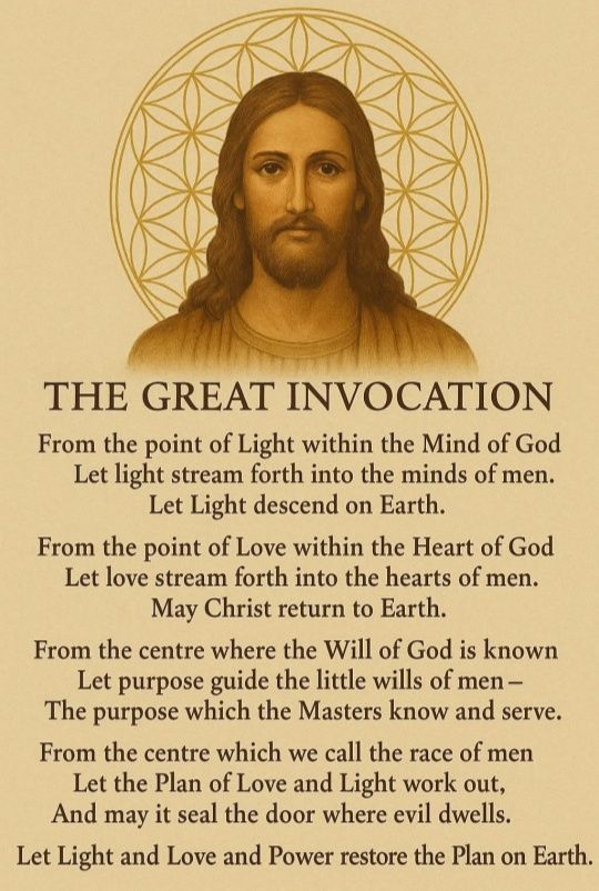 CHrist & Great Invocation 2